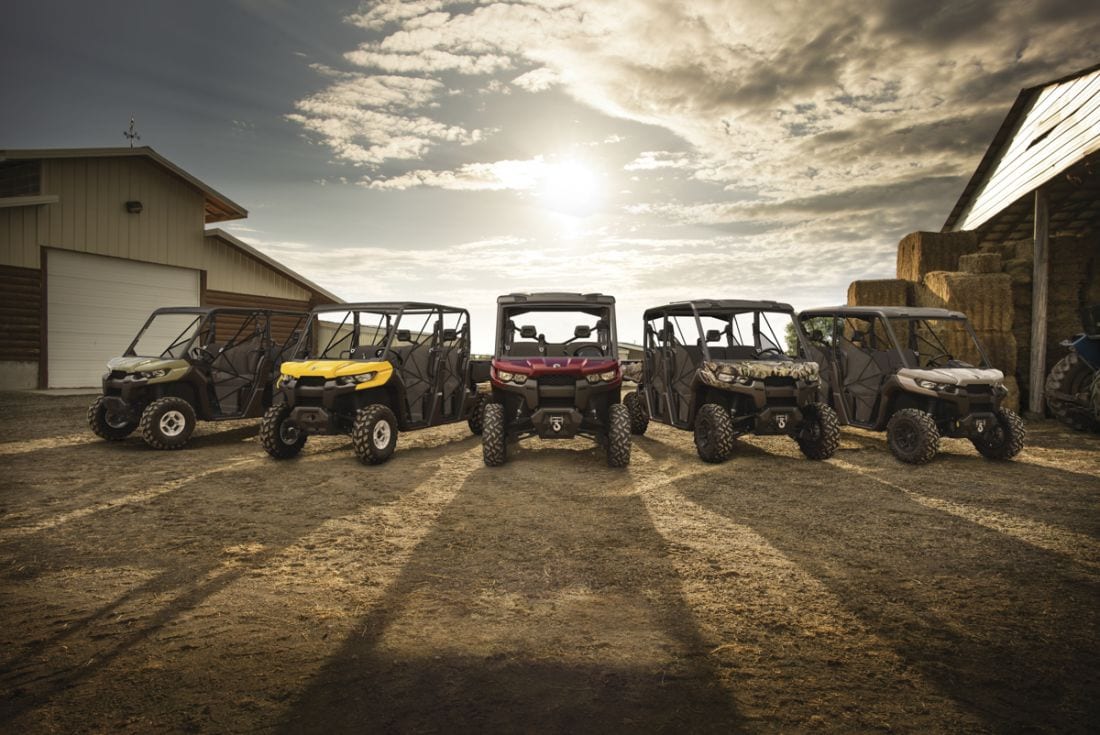 La Famille Can-Am Defender 2017