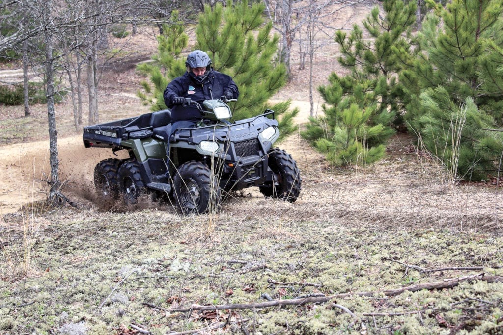 2017 Polaris Sportsman Big Boss 6X6 570 EPS Essai