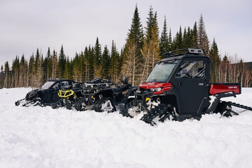 Chenilles Apache Backcountry de BRP