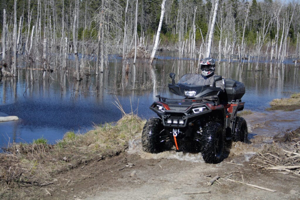 olaris Sportsman 850 Premium édition sentier 2020 Essai