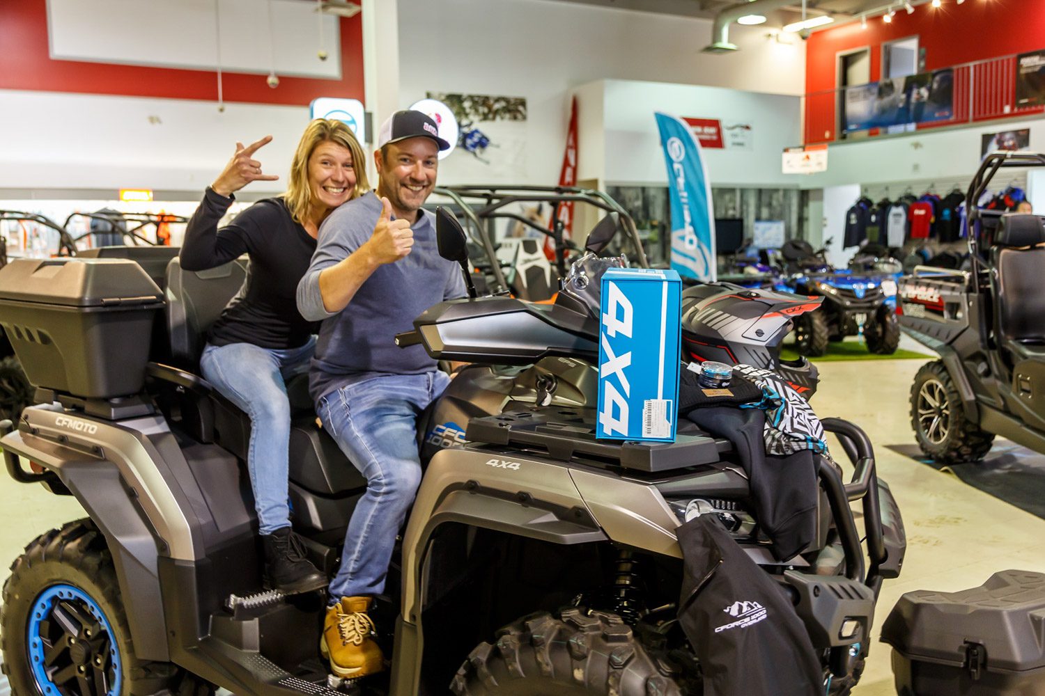 Concours CFMOTO Canada Remise du prix