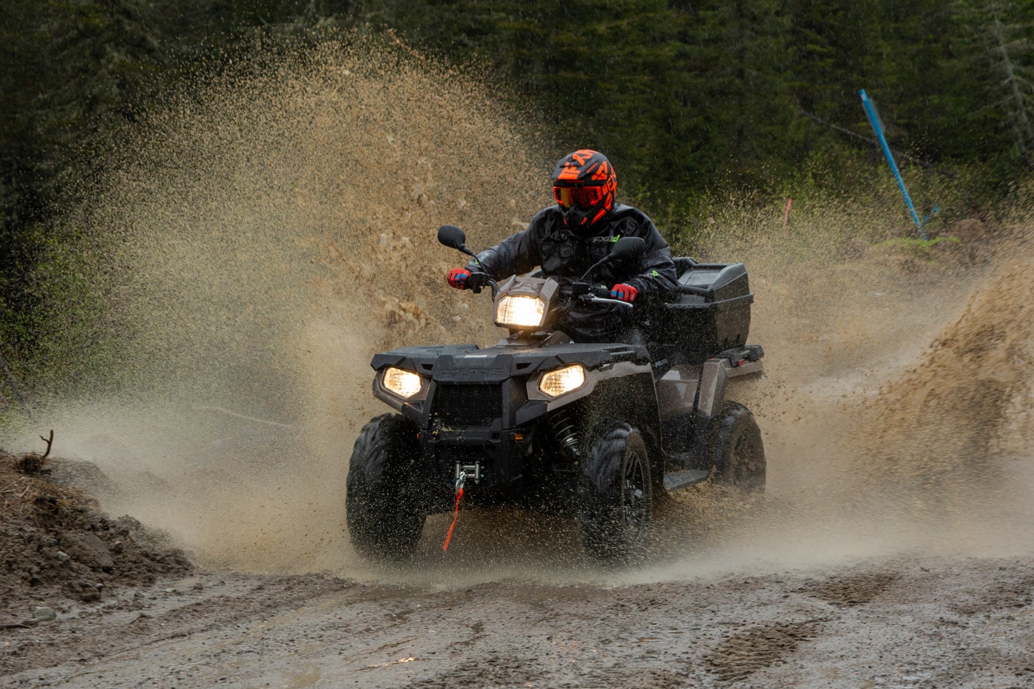 Polaris Sportsman 570 Premium 2022 sur les Monts-Valin