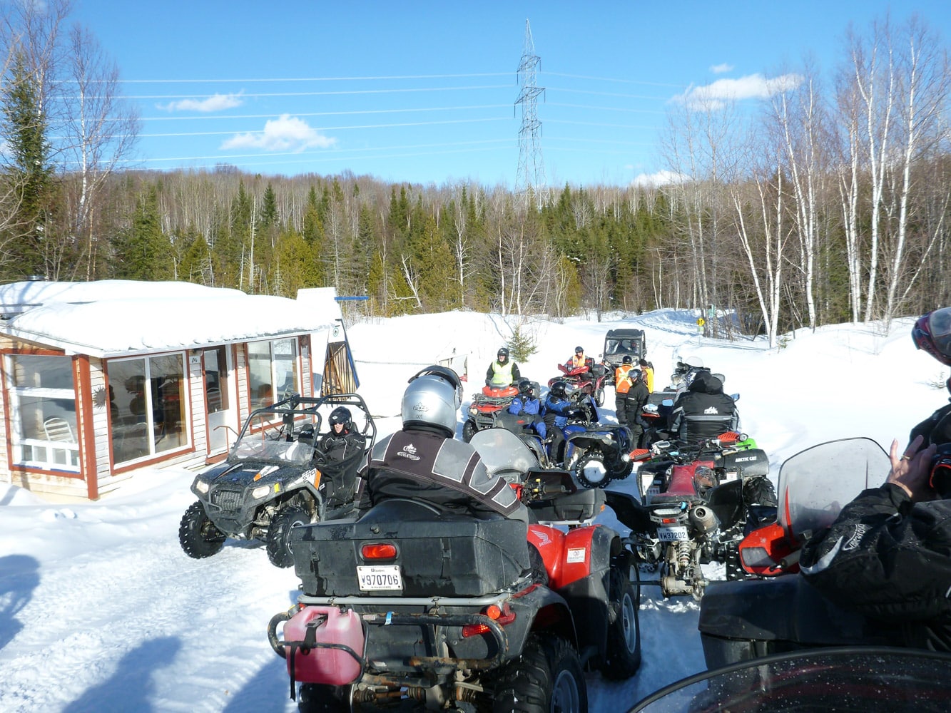 L’hiver, quelle belle saison pour pratiquer notre sport préféré !