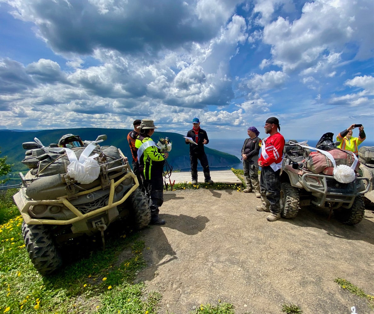 Se préparer pour le tour de la Gaspésie