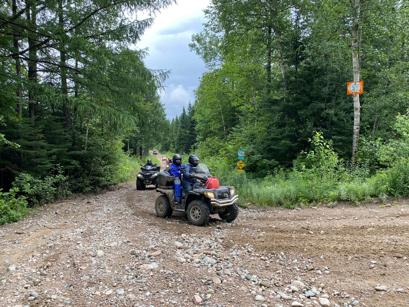 Randonnée en quad à la pourvoirie-Némiskau