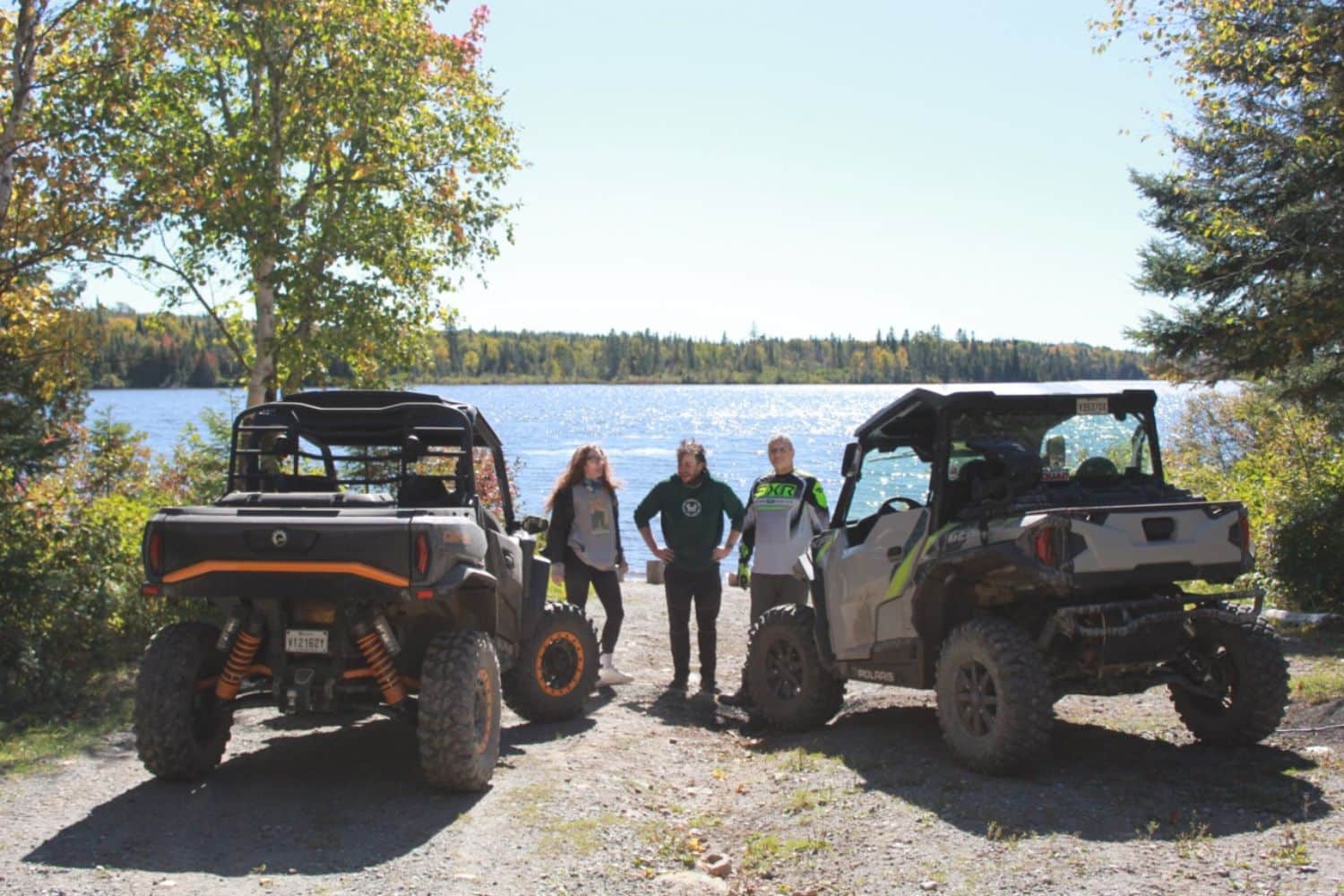 L’équipe d’évaluation en discussion