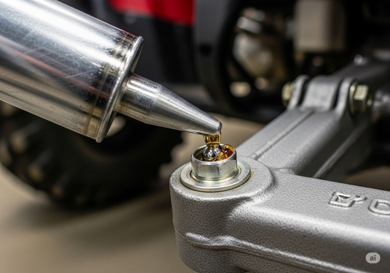 Le graissage est économique et facile à réaliser.