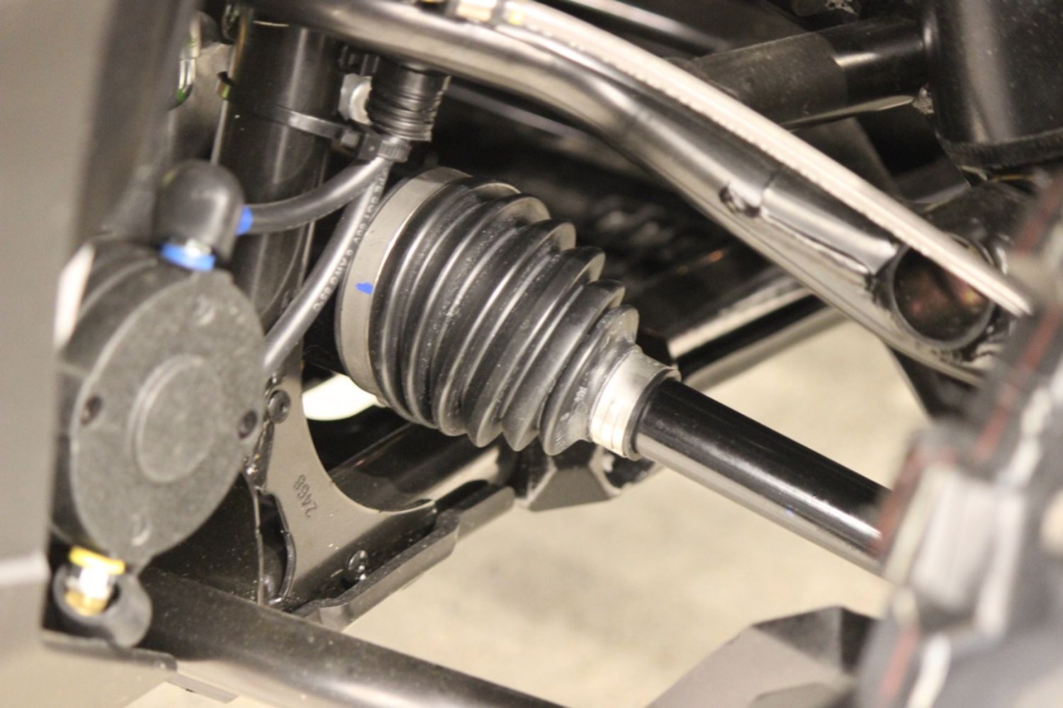 Les soufflets sont essentiels pour protéger le joint de cardan.