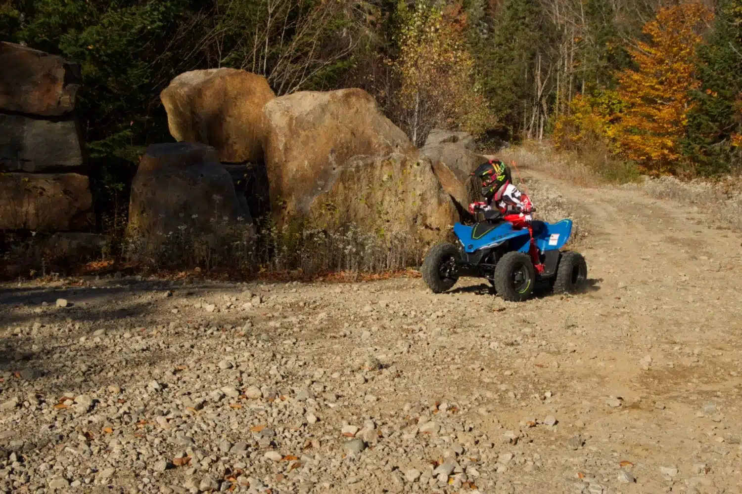 Le jeune conducteur se sent rapidement en contrôle