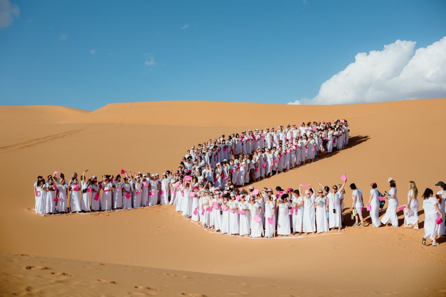 Le Ruban rose est une cause soutenue par l’organisation