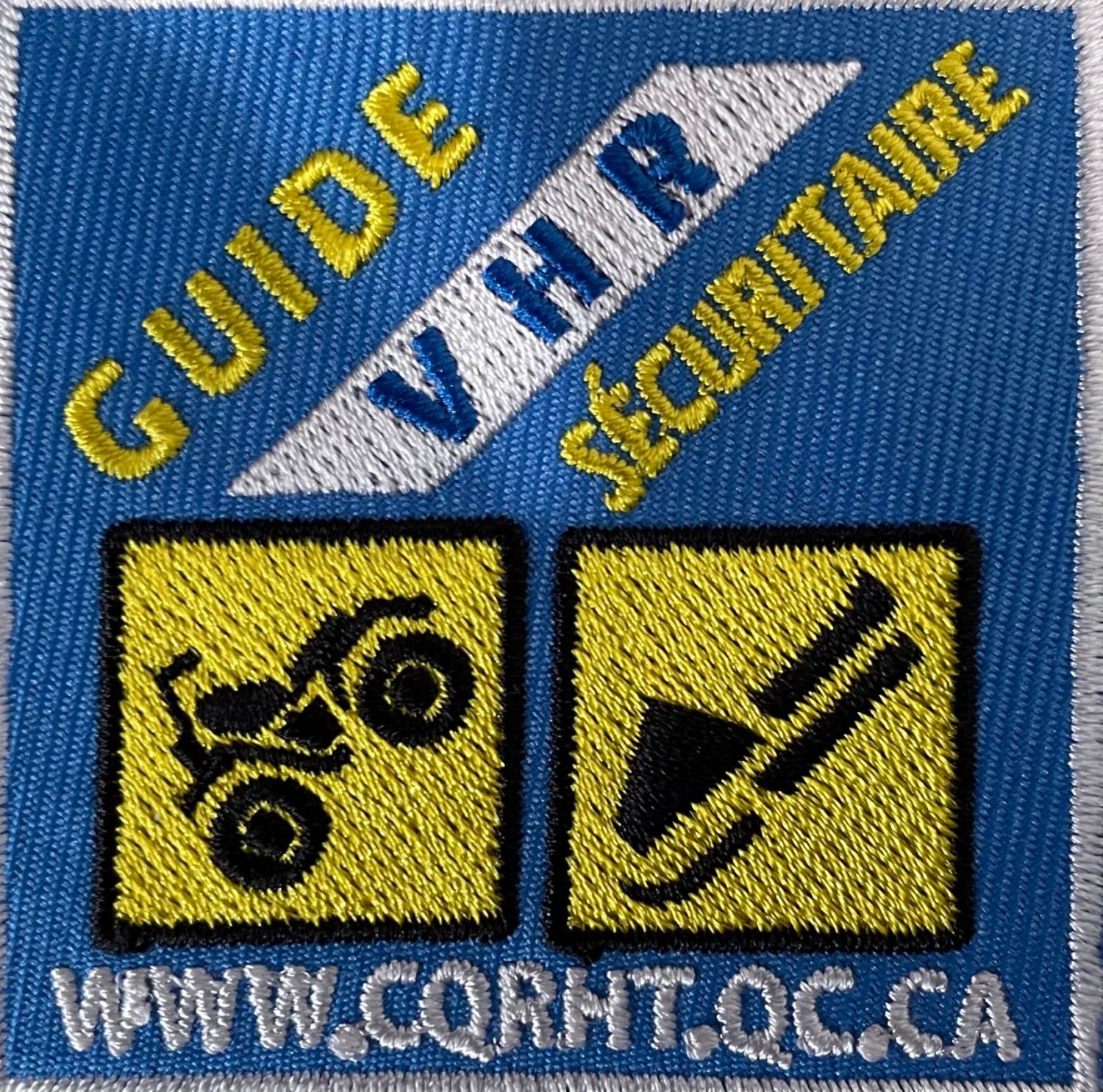 Écusson de certification de formation Guide VHR