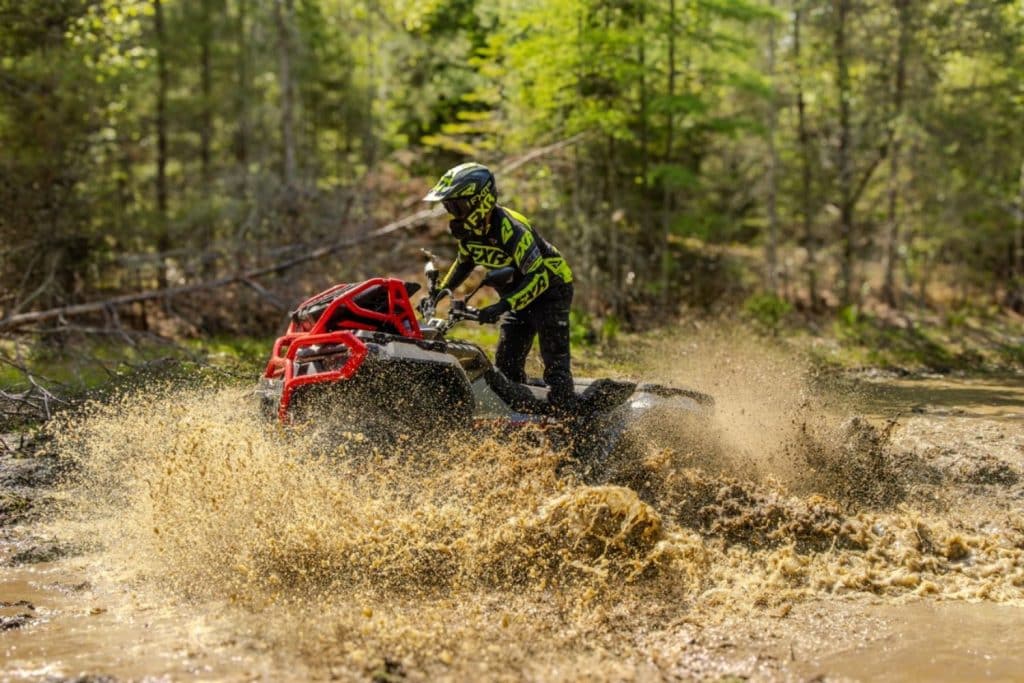 Le MV 1000 dans son élément naturel