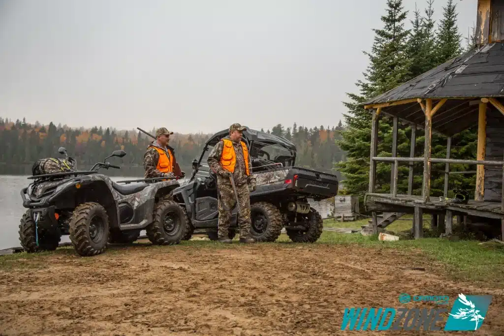 Quad de chasse