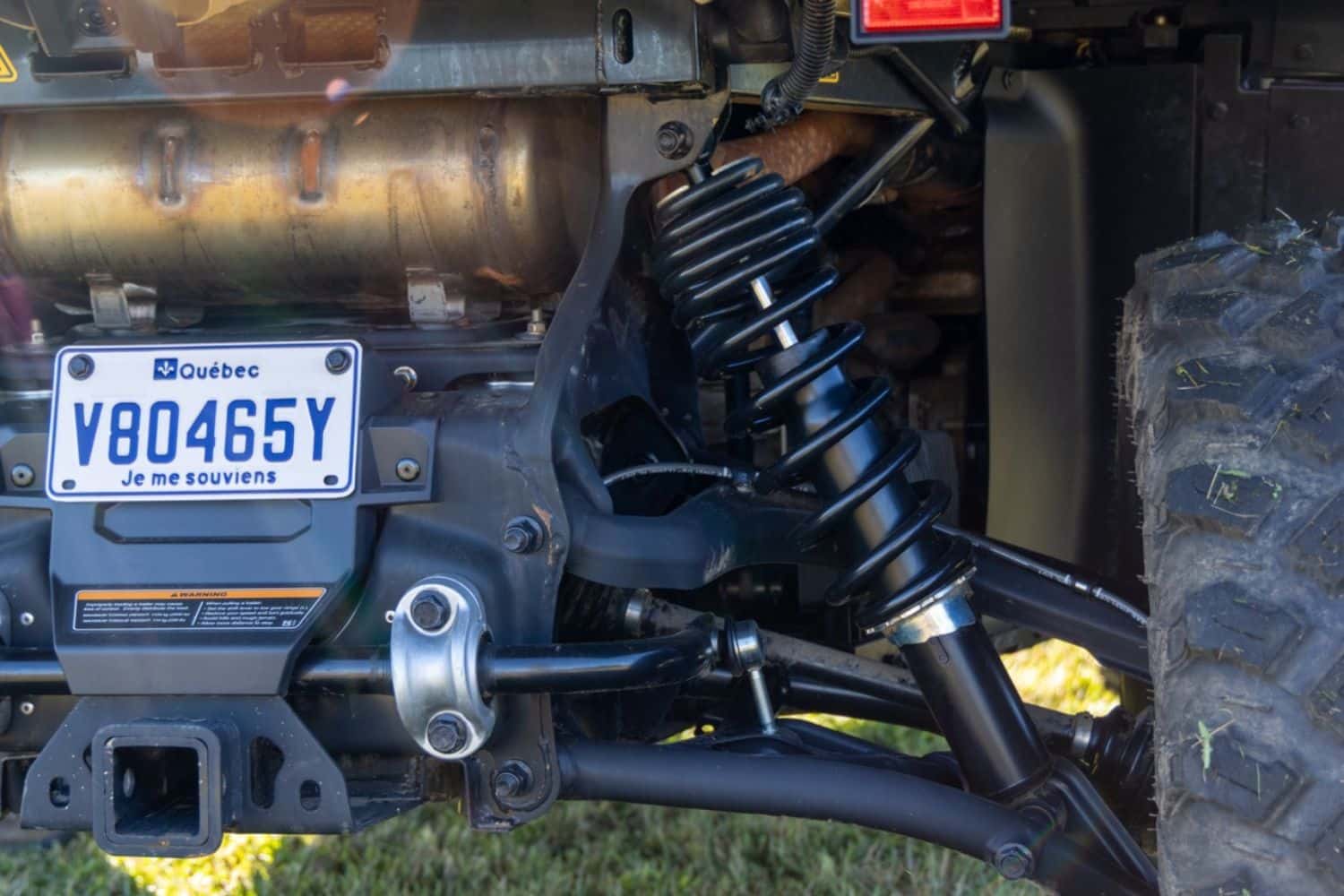 Bras de suspension arrière