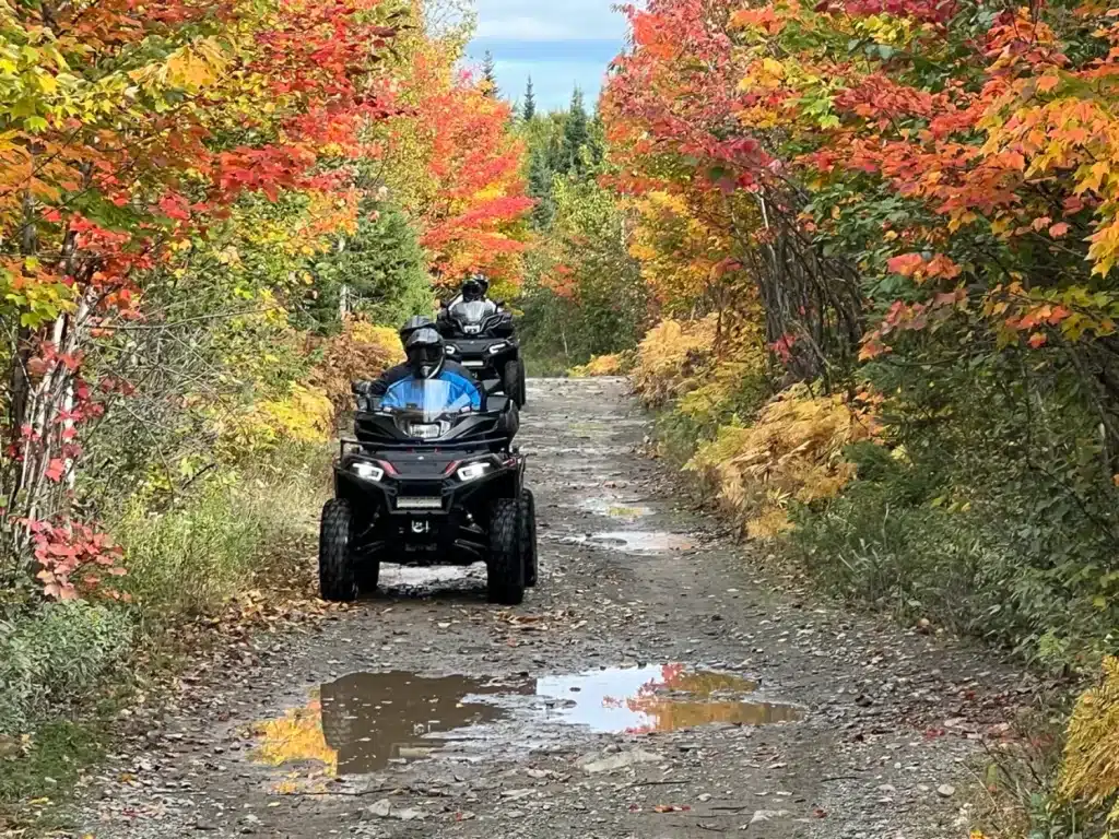 sortie d’automne en quad